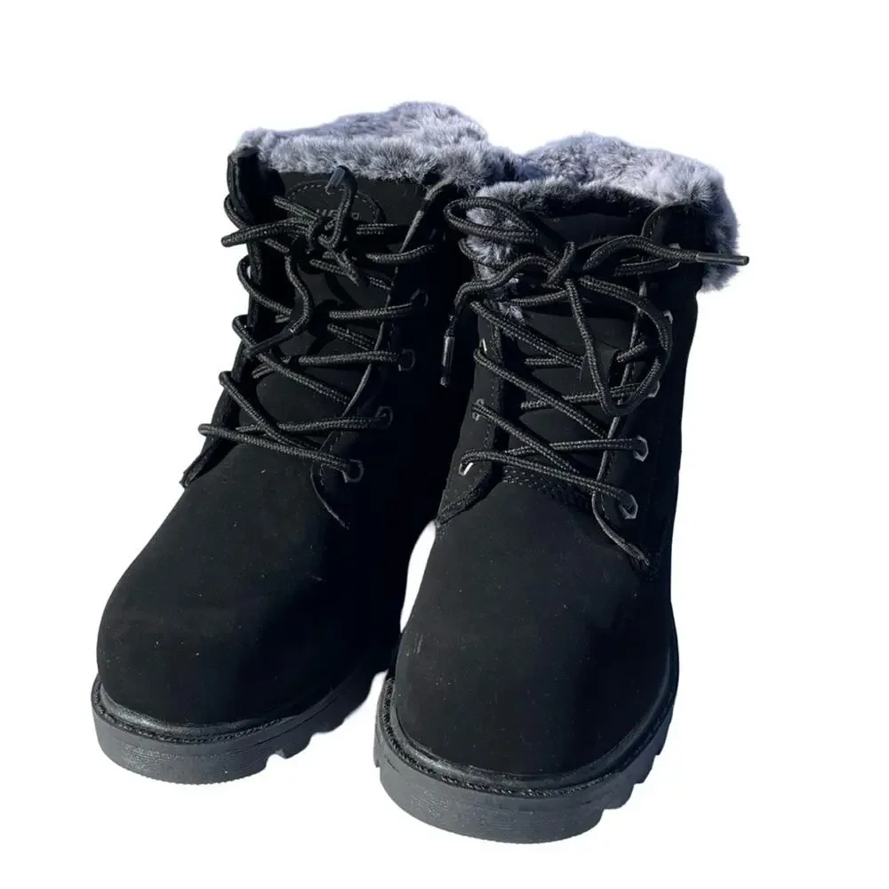 Lugz Kid's Empire High Fur Water Resistant Boot Size 3